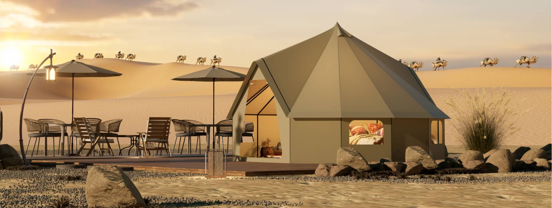 爱辉区露营酒店帐篷产品